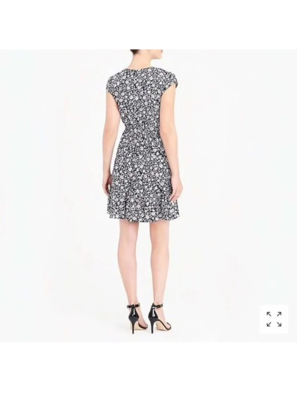 J. Crew Mercantile Faux Wrap Floral Dress Women’s Sz 14T - Picture 2 of 9